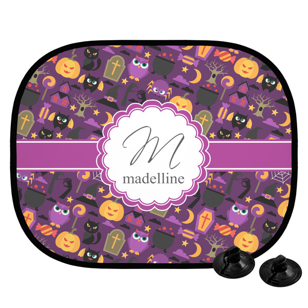 Custom Halloween Car Side Window Sun Shade (Personalized)