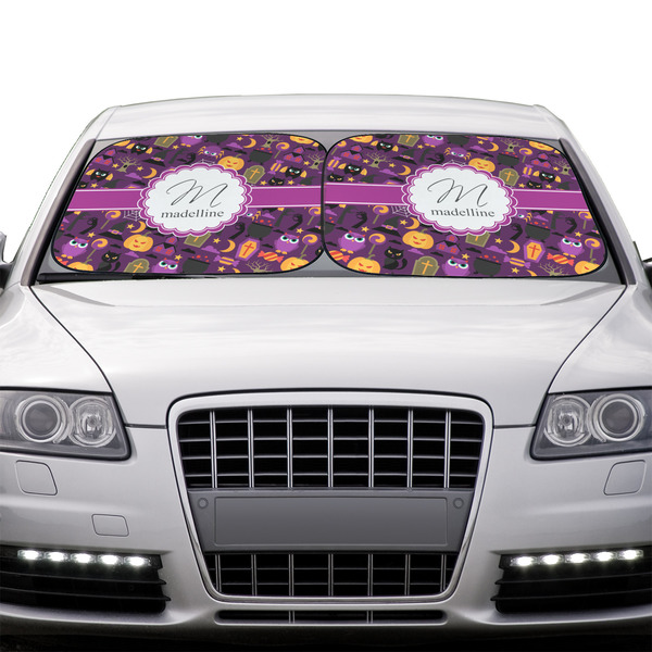 Halloween Car Sun Shades - IN CONTEXT