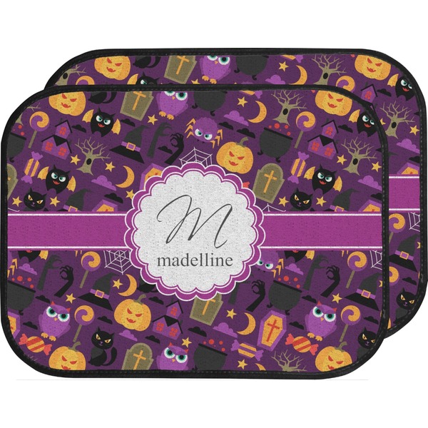 Halloween Custom Car Floor Mats (Back Seat)
