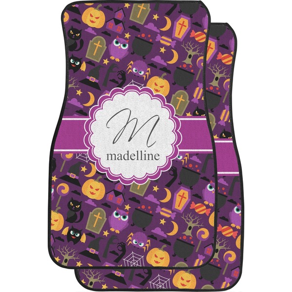 Halloween Custom Car Floor Mats (Front Seat)