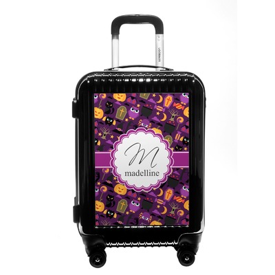 Halloween Carry On Hard Shell Suitcase (Personalized)