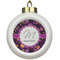 Halloween Ceramic Ball Ornament (Personalized)