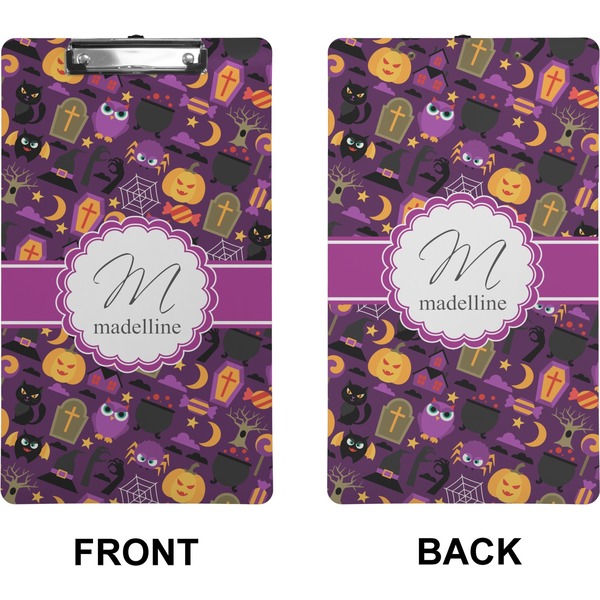 Halloween Clipboard (Legal) (Front + Back)