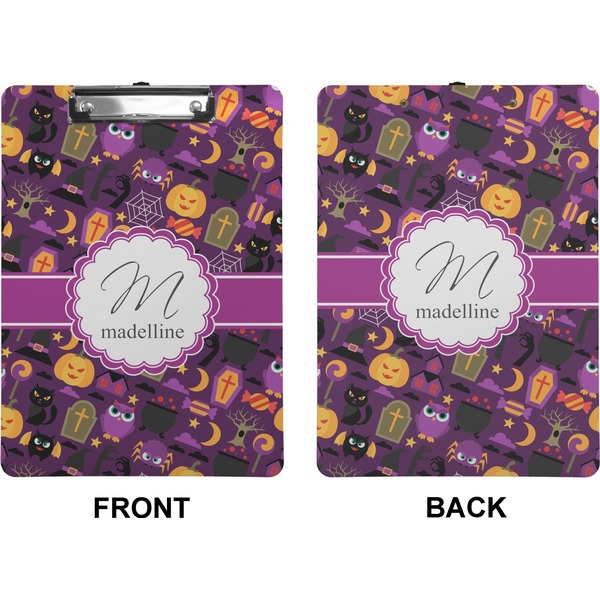 Halloween Clipboard (Letter) (Front + Back)