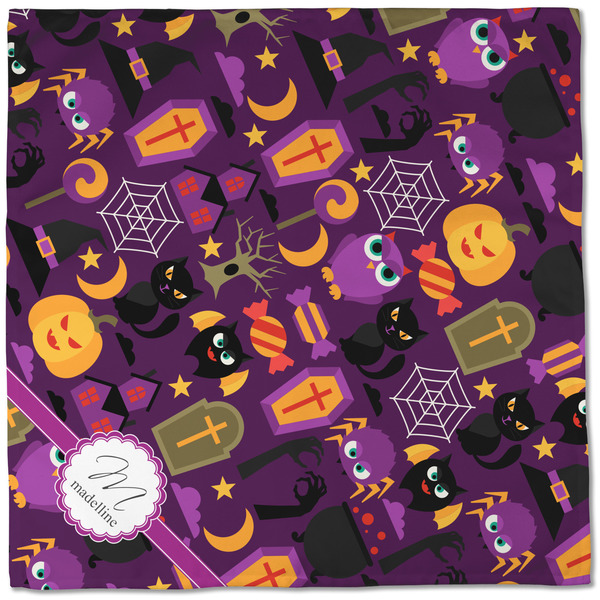 Halloween Cloth Napkins - Personalized Dinner (Full Open)