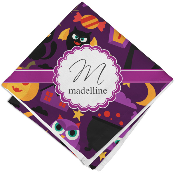 Halloween Cloth Napkins - Personalized Lunch (Folded Four Corners)