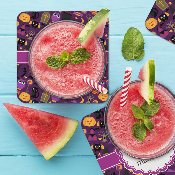 Halloween Coaster Set - LIFESTYLE