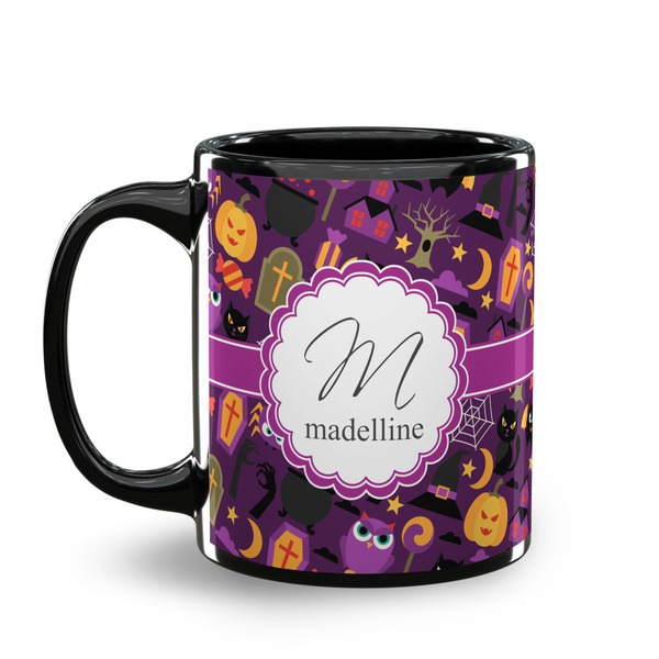 Halloween Coffee Mug - 11 oz - Black