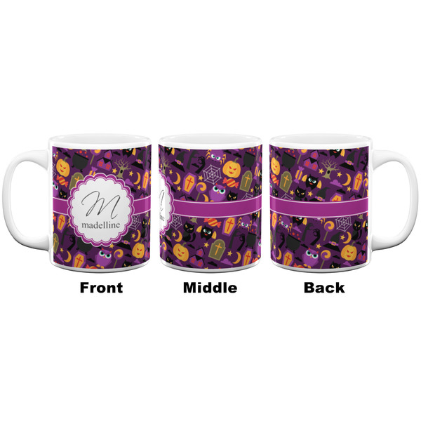 Halloween Coffee Mug - 11 oz - White APPROVAL