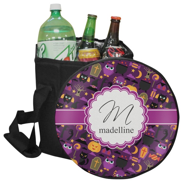 Custom Halloween Collapsible Cooler & Seat (Personalized)