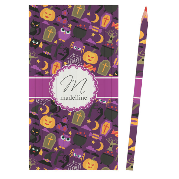 Halloween Colored Pencils - Front View