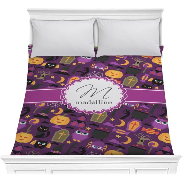 Custom Halloween Comforter - Full / Queen (Personalized)