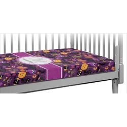 Halloween Crib Fitted Sheet (Personalized)