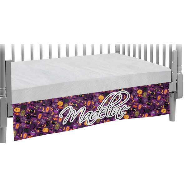 Custom Halloween Crib Skirt (Personalized)