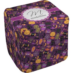 Halloween Cube Pouf Ottoman (Personalized)
