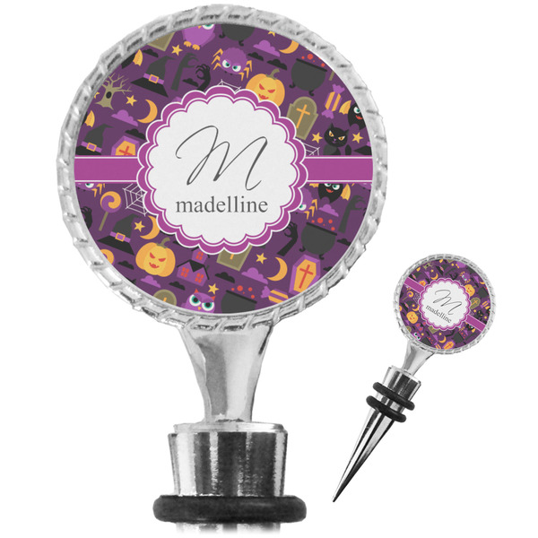 Custom Halloween Wine Bottle Stopper (Personalized)