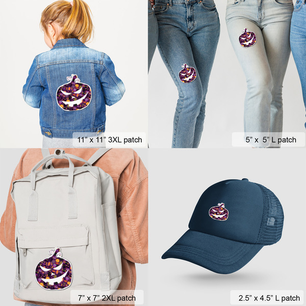 Halloween Custom Shape Iron On Patches - LIFESTYLE