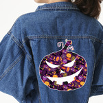Halloween Twill Iron On Patch - Custom Shape - 3XL