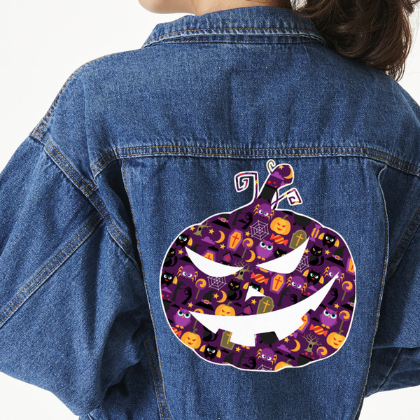 Custom Halloween Twill Iron On Patch - Custom Shape - 3XL