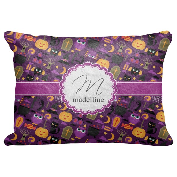 Custom Halloween Decorative Baby Pillowcase - 16"x12" (Personalized)