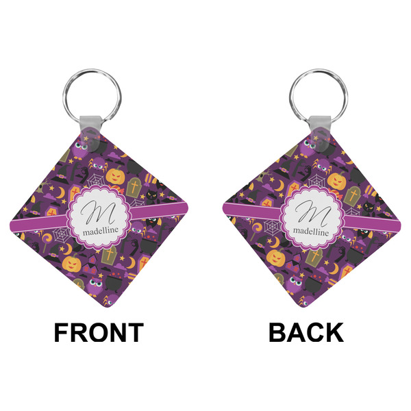 Halloween Diamond Keychain (Front + Back)