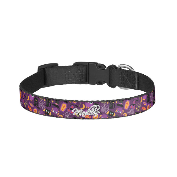 Custom Halloween Dog Collar - Large (Personalized)