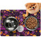 Halloween Dog Food Mat - Small w/ Name and Initial
