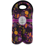 Halloween Wine Tote Bag (2 Bottles) (Personalized)