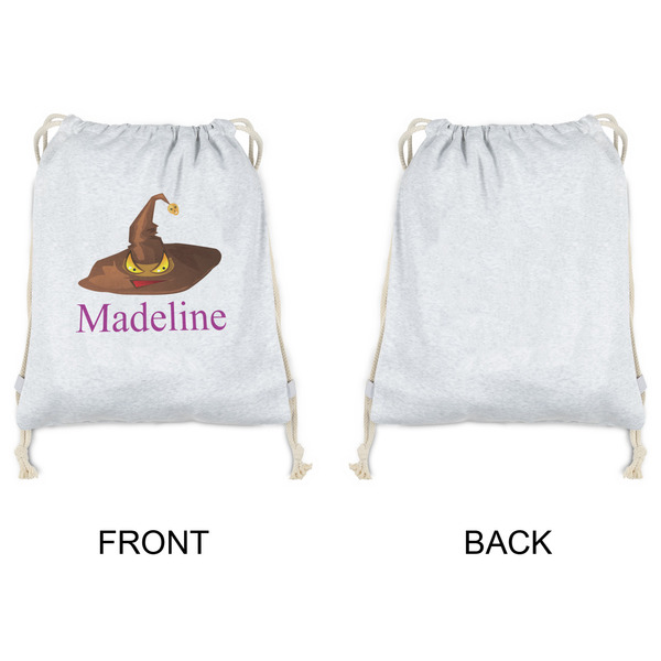 Halloween Drawstring Backpacks - Sweatshirt Fleece - Single Sided - APPROVAL