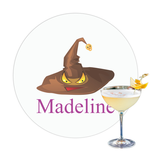 Custom Halloween Printed Drink Topper (Personalized)