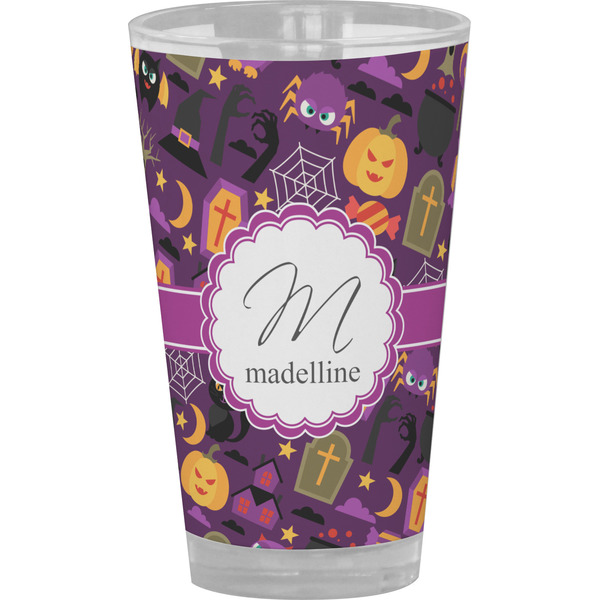 Custom Halloween Pint Glass - Full Color (Personalized)