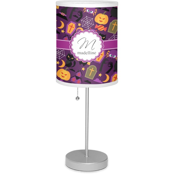 Custom Halloween 7" Drum Lamp with Shade Polyester (Personalized)