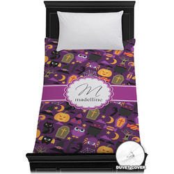 Halloween Duvet Cover - Twin XL (Personalized)