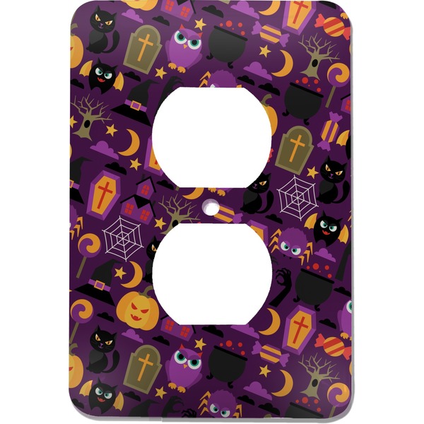 Custom Halloween Electric Outlet Plate