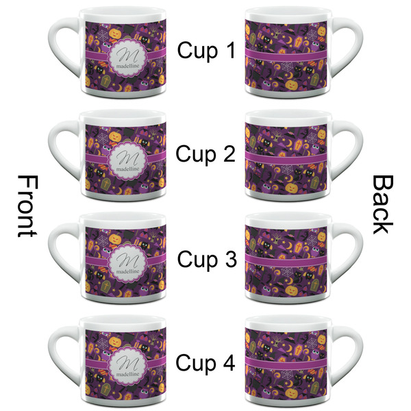Halloween Espresso Cup - 6oz (Double Shot Set of 4) APPROVAL