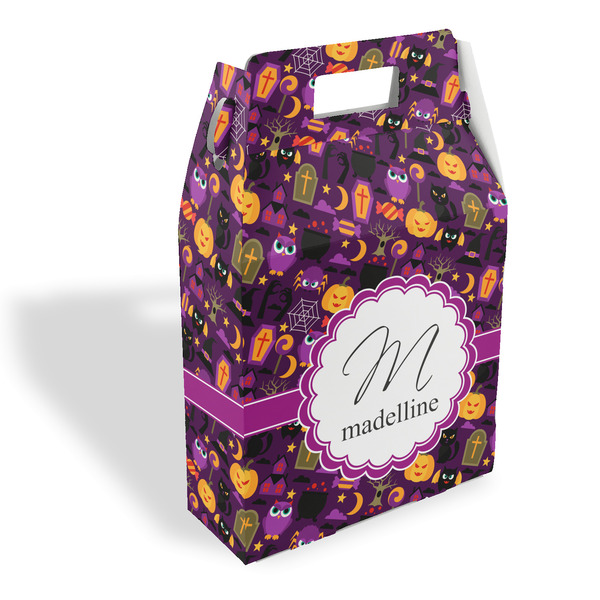 Custom Halloween Gable Favor Box (Personalized)