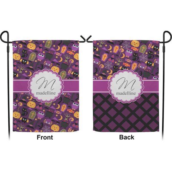 Halloween Garden Flag - Double Sided Front and Back