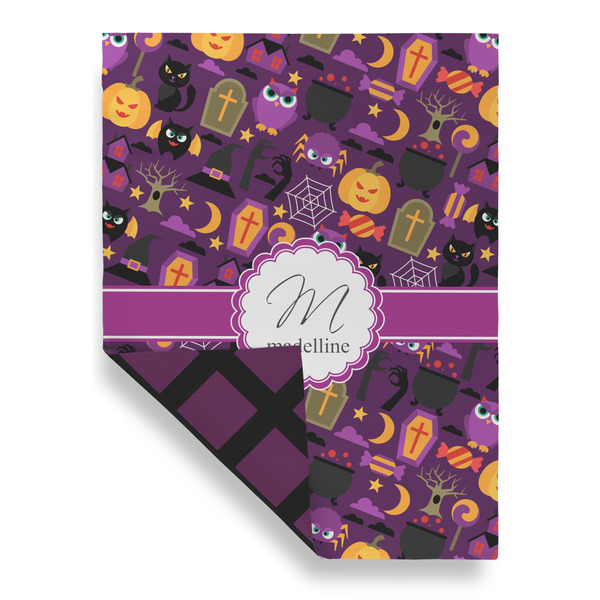 Halloween Garden Flags - Large - Double Sided - FRONT FOLDED