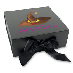 Halloween Gift Box with Magnetic Lid - Black (Personalized)