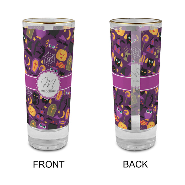 Halloween Glass Shot Glass - 2 oz - Single - APPROVAL