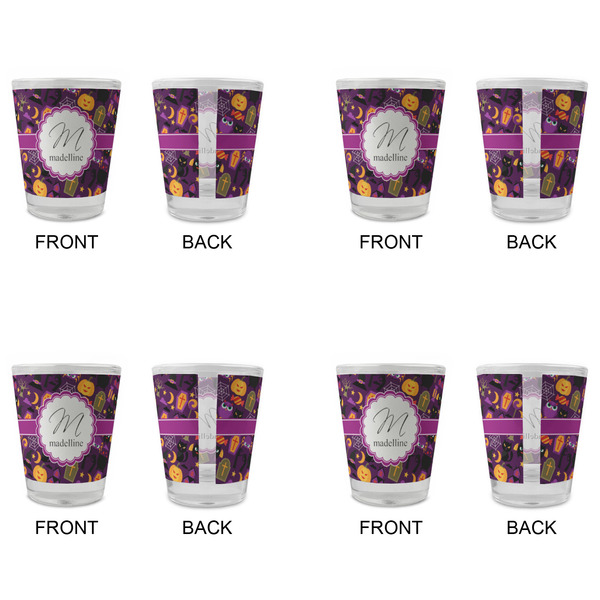 Halloween Glass Shot Glass - Standard - Set of 4 - APPROVAL