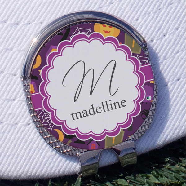 Custom Halloween Golf Ball Marker - Hat Clip