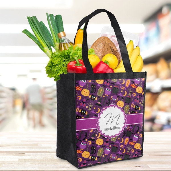 Halloween Grocery Bag - LIFESTYLE