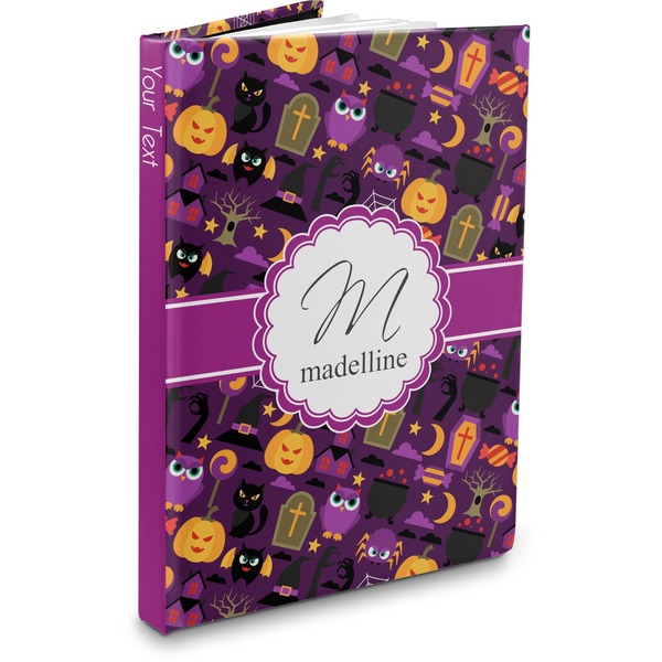 Custom Halloween Hardbound Journal - 5.75" x 8" (Personalized)