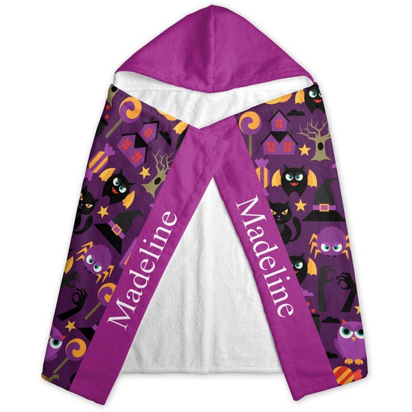 Halloween Hooded Towel - Folded