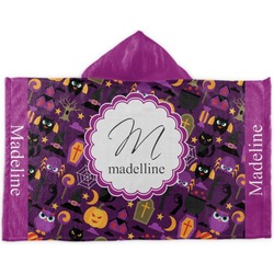 Halloween Kids Hooded Towel (Personalized)