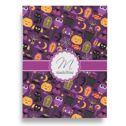 Halloween Large Garden Flag - Single Sided (Personalized)