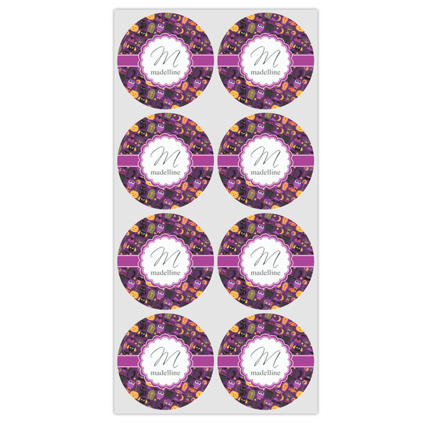 Halloween Icing Circle - Medium - Set of 8