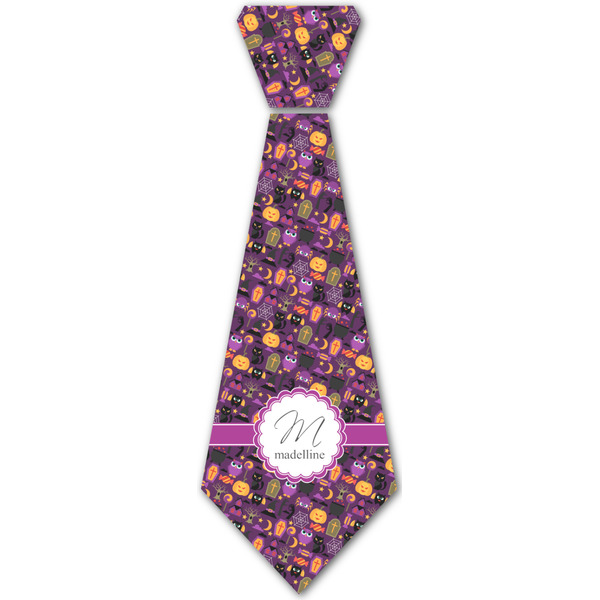 Custom Halloween Iron On Tie - 4 Sizes w/ Name and Initial