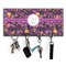 Halloween Key Hanger w/ 4 Hooks & Keys